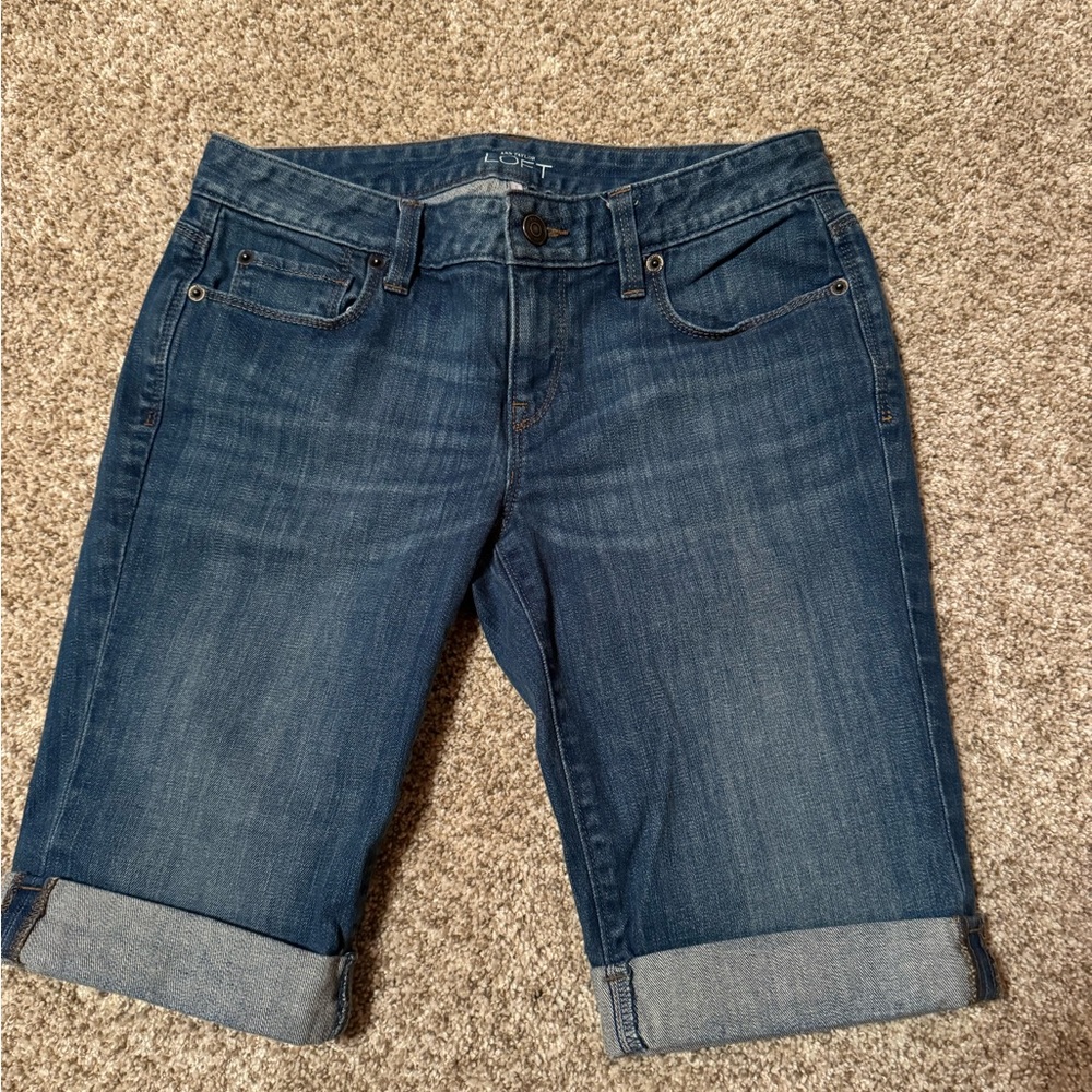 LOFT Women's Blue Denim Jeans
